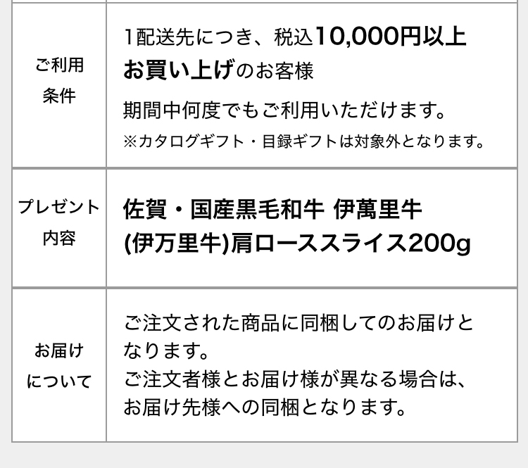 創業祭キャンペーン内容