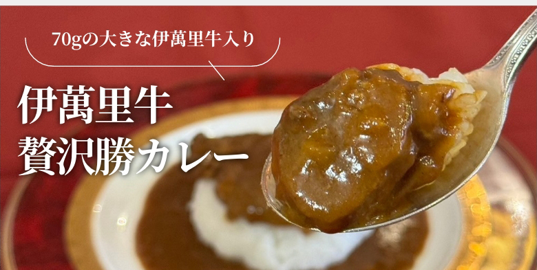 伊萬里牛贅沢勝カレー